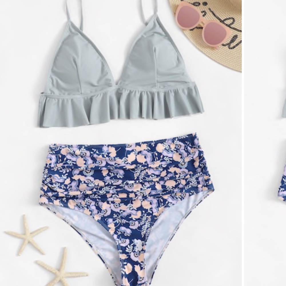 High waisted bikini
